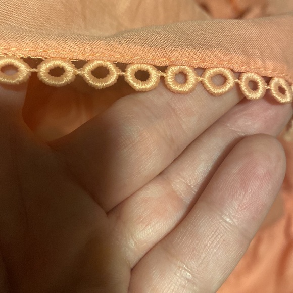 NWT—Free People Lovers’ Lane One Shoulder Dress in Coral Size Medium - Picture 7 of 7